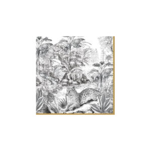 20 servilletas de papel lunch Retro Jungle